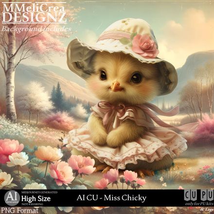MMD - AI - CU Miss Chicky