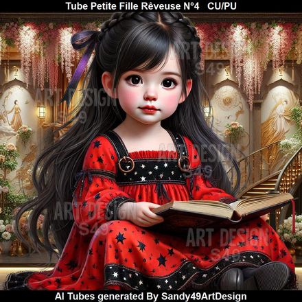 SAD - Tube Petite Fille rêveuse N°4