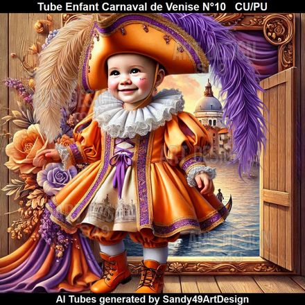SAD - Tube Enfant Carnaval de Venise N°10