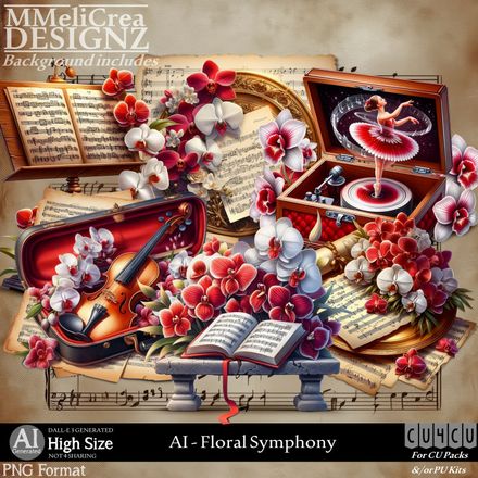 MMD - AI - CU4CU - Floral Symphony