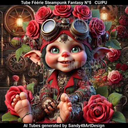 SAD - Tube Féérie Steampunk Fantasy N°5
