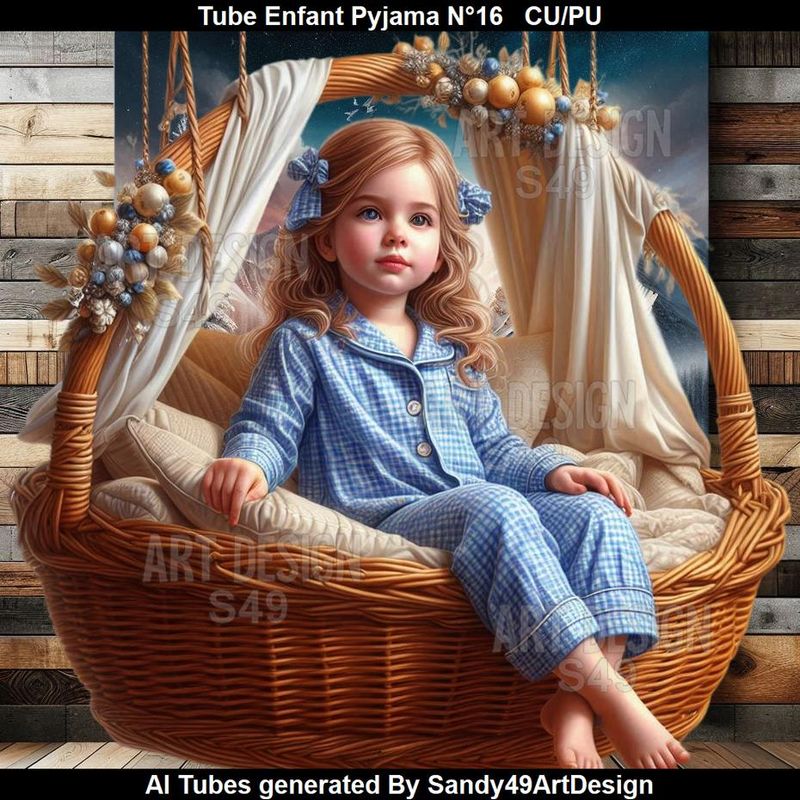 SAD - Tube Enfant Pyjama N°16