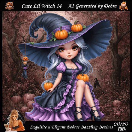 DDD-Cute Lil Witch 14