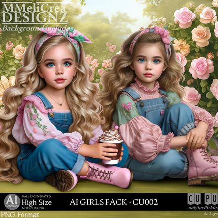 MMD - AI - GIRLS PACK - CU002