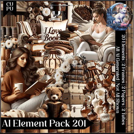 MVD - AI CU/PU Element Pack 201 Cozy Reading Nook