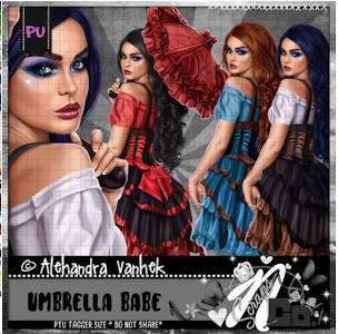 Alexandra Vanhek - Umbrella Babe
