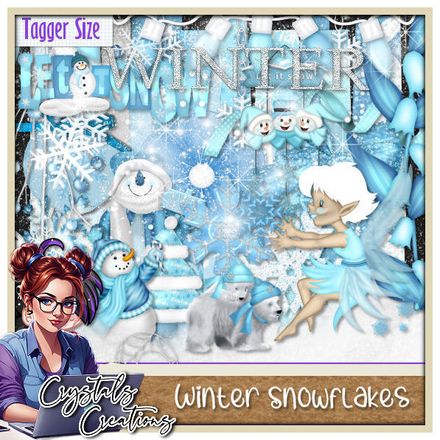 CC- Winter Snowflakes