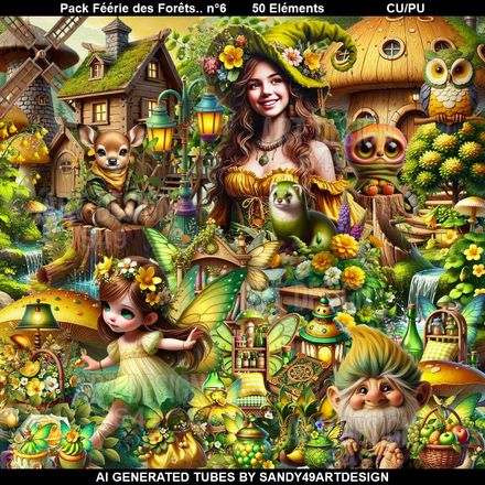 SAD - Pack Féérie des Forêts N°6