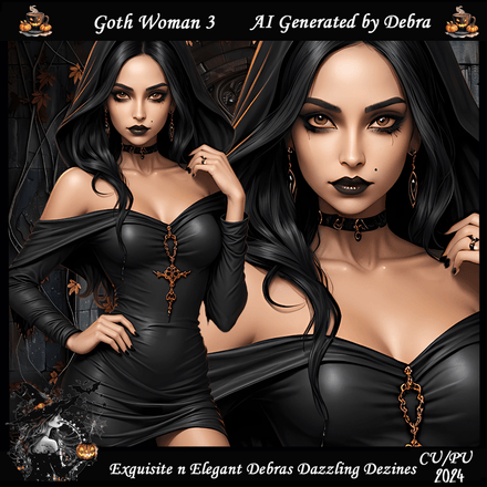 DDD-Goth Woman 3