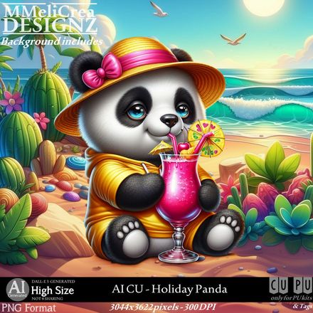 MMD - AI - CU Holiday Panda