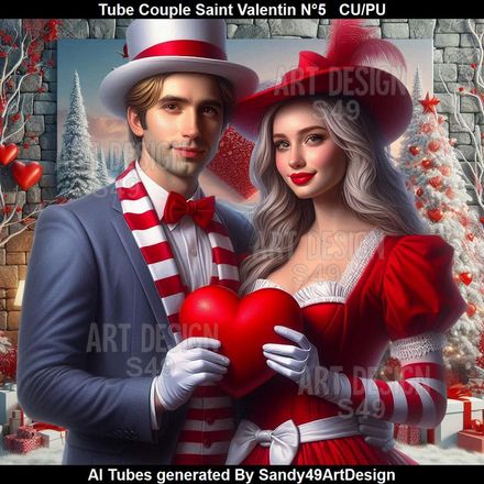 SAD - Tube Couple Saint Valentin N°5
