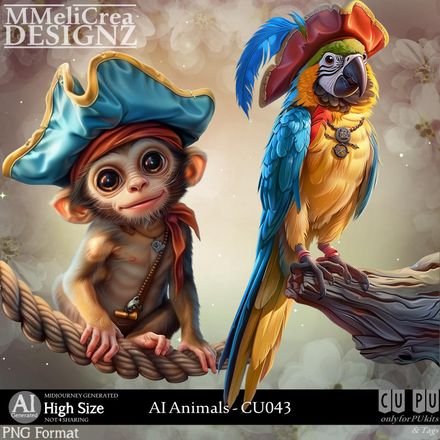 MMD - AI - ANIMALS - CU043