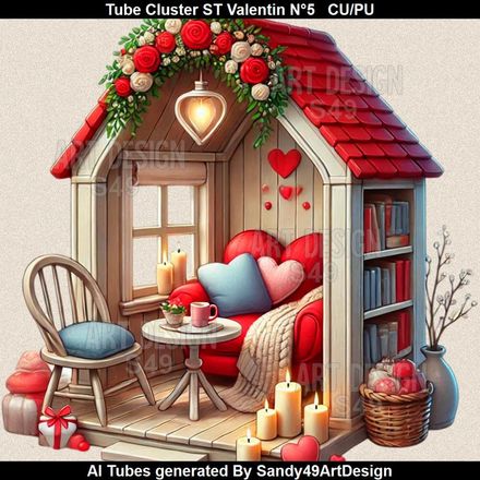 SAD - Tube Cluster Saint Valentin N°5