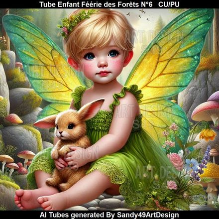 SAD - Tube Enfant Féérie des Forêts N°6