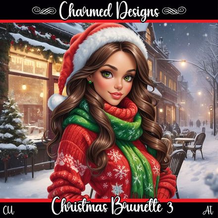 CD- Christmas Brunette 3