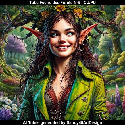 SAD - Tube Féérie des Forêts N°5