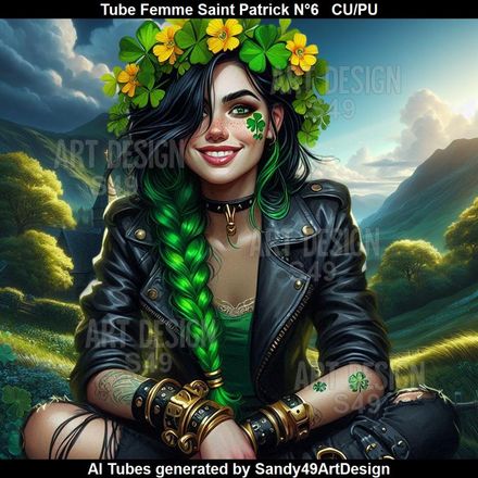 SAD - Tube Femme Saint Patrick N°6