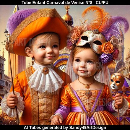 SAD - Tube Enfant Carnaval de Venise N°8
