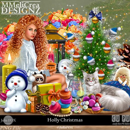 MMD - CLASSIC - CU Holly Christmas