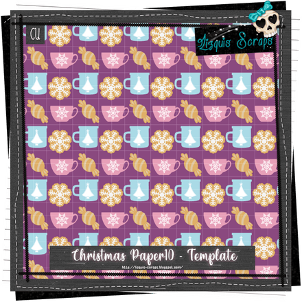 LS-Christmas Paper10 template