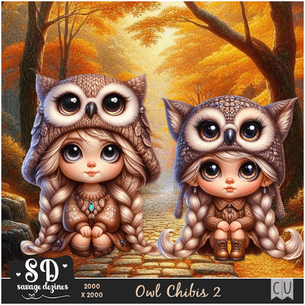 SD - Owl Chibis 2