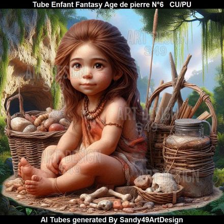 SAD - Tube Enfant Fantasy Age de pierre N°6