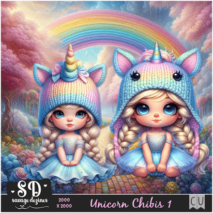SD - Unicorn Chibis 1