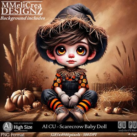 MMD - AI - CU Scarecrow Baby Doll