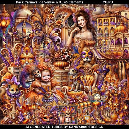 SAD - Pack Carnaval de Venise N°3