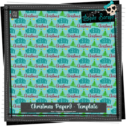 LS-Christmas Paper9 template