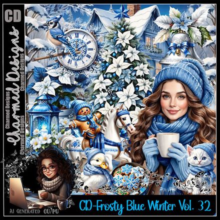 CD- Frosty Blue Winter Vol. 32
