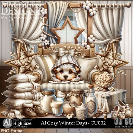 MMD - AI - Cosy Winter Days - CU002