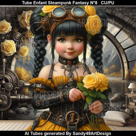 SAD - Tube Enfant Steampunk Fantasy N°8
