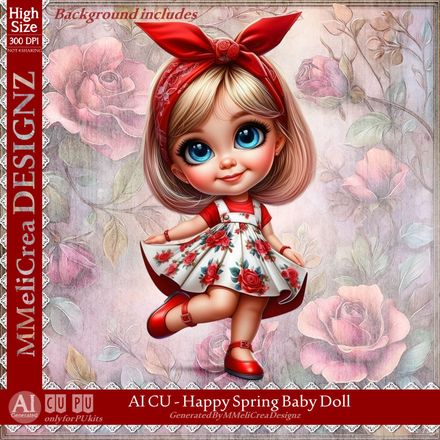 MMD - AI - CU Happy Spring Baby Doll