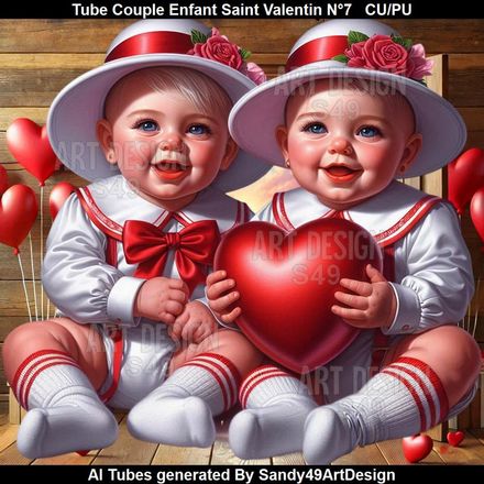 SAD - Tube Couple Enfant Saint Valentin N°7
