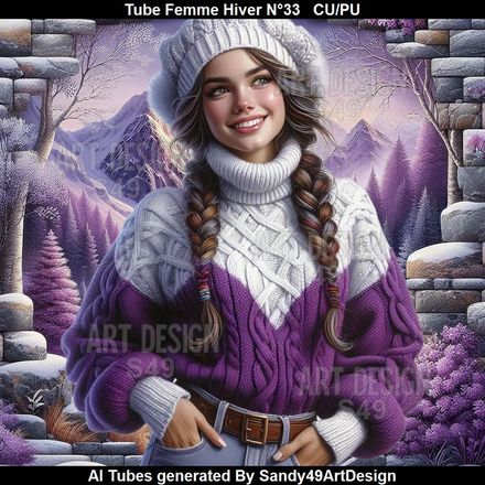 SAD - Tube Femme hiver N°33