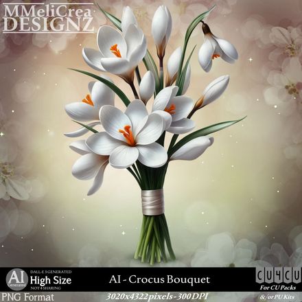 MMD - AI - CU4CU - Crocus Bouquet