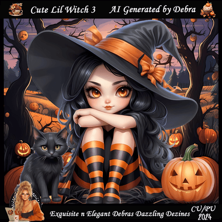 DDD-Cute Lil Witch 3