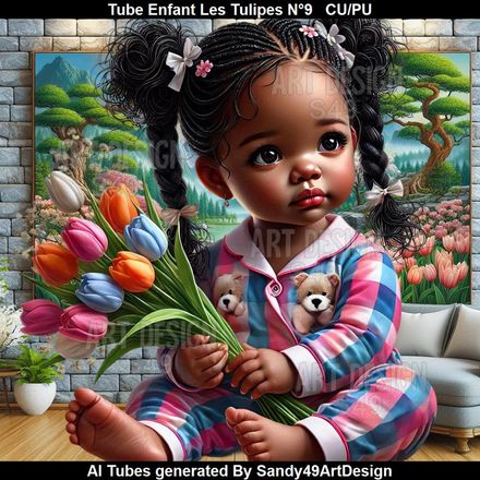 SAD - Tube Enfant Les Tulipes N°9