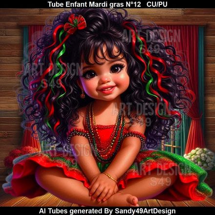 SAD - Tube Enfant Mardi gras N°12