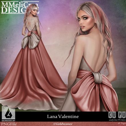 MMD - CLASSIC - Tube - CU Lana Valentine (PNG Format)