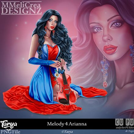 MMD - CLASSIC - Tube - CU Melody 4 Arianna (PNG Format)