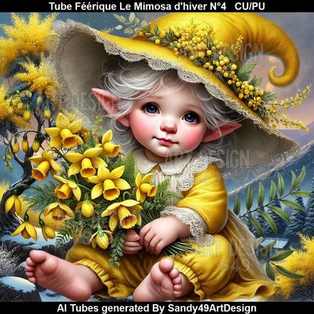SAD - Tube Féérique Le Mimosa d&#x27;hiver N°4