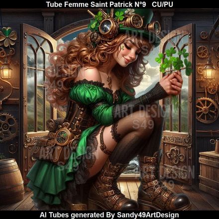 SAD - Tube Femme Saint Patrick N°9