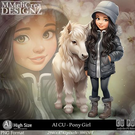 MMD - AI - CU Pony Girl