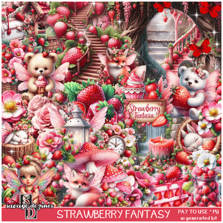 SD - Strawberry Fantasy Kit