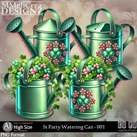 MMD - AI - St Patty Watering Can - CU001