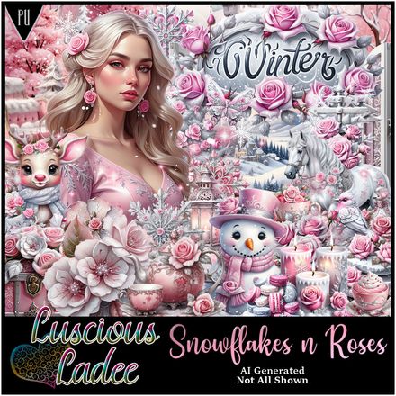 LL-Snowflakes N Roses