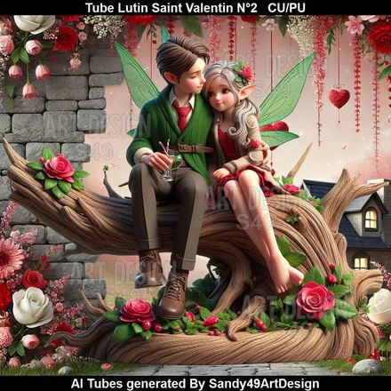 SAD - Tube Lutin Saint Valentin N°2