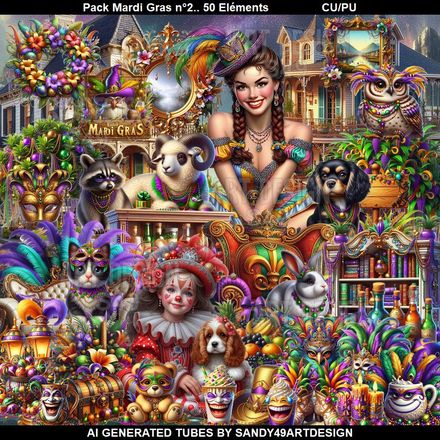 SAD - Pack Mardi gras N°2